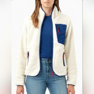 Roots WOODSIDE Zip Sherpa Jacket/Teddy